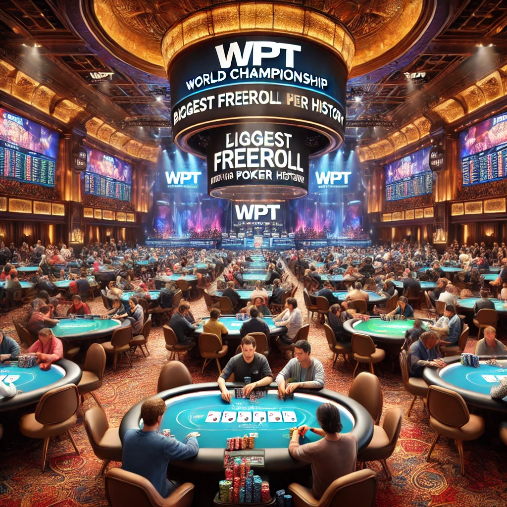 윈 라스베이거스에서 열리는 WPT 월드 챔피언십의 하이라이트, 클럽WPT 골드 5백만 달러 경품 프리롤