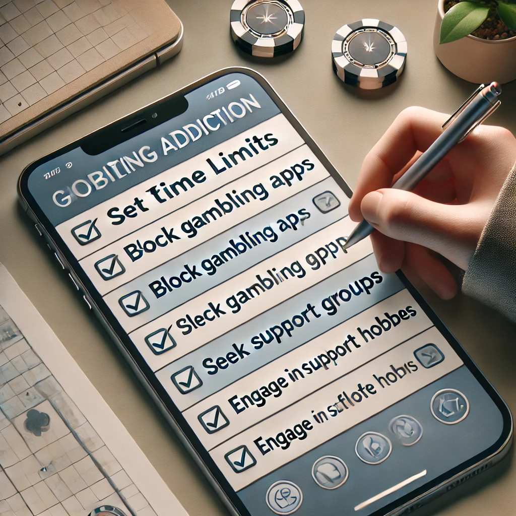 모바일 도박 중독 예방을 위한 체크리스트와 실천 가이드
